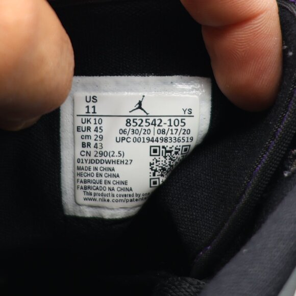 Nike Air Jordan 1 Mid SE Men's Size 11 Varsity Purple Basketball Casual Sneakers - Picture 3 of 12